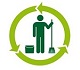 Bitte klicken Sie auf das Logo um zum Produktgruppenblatt für Reinigungsmittel und -dienstleistungen zu kommen. 
